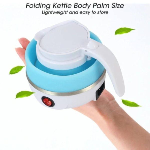 Chauffe-eau électrique en silicone pliable