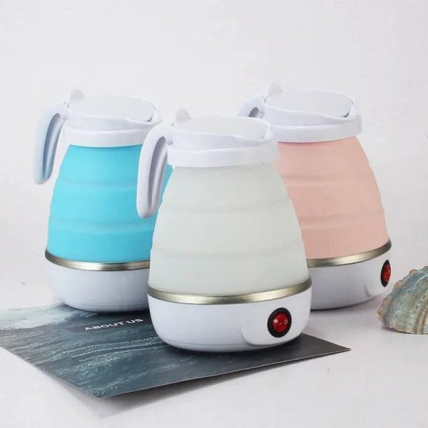 Chauffe-eau électrique en silicone pliable