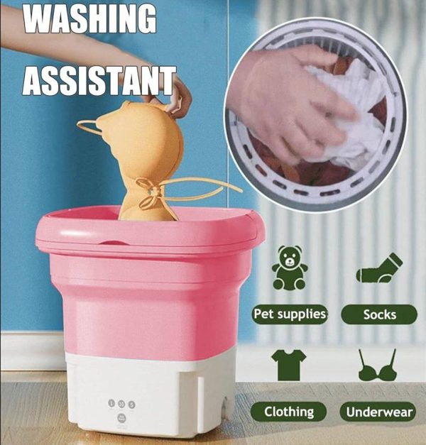 Lave-linge Portable - Facile à Transporter