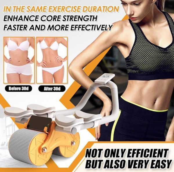 Roue de Fitness Électronique - Exercez vos Abdominaux à la Maison