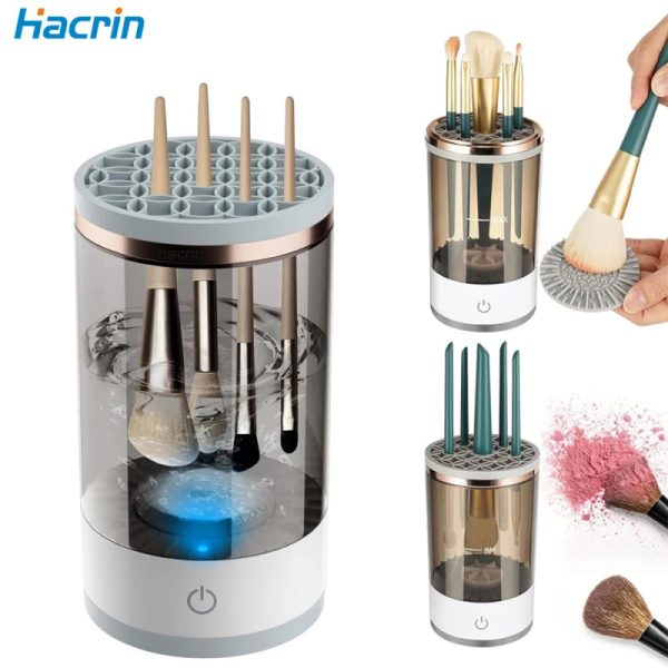 Nettoyeur pinceaux maquillage électrique USB Maroc